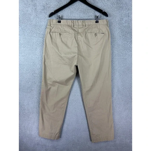 Polo Ralph Lauren Pants Mens 36x30 Khaki Stretch Straight Fit Casual Classic Men